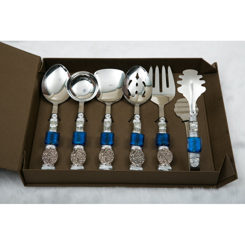 Filigree 6 Piece Hostess / Serving Set Wayfair